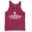 Veerabaagu Bakery Men/Unisex Tank Top in Crimson Color
